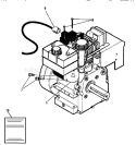 Electric Start Diagram and Parts List for 536885472  Craftsman Snow Blower
