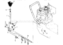 Shift Yoke Diagram and Parts List for 536885472  Craftsman Snow Blower