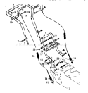 Handle Assembly Diagram and Parts List for 536885472  Craftsman Snow Blower