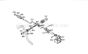 Chute Control Rod Assembly Diagram and Parts List for 536885473  Craftsman Snow Blower