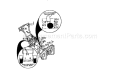 Decals Diagram and Parts List for 536885473  Craftsman Snow Blower