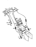 Handle Assembly Diagram and Parts List for 536885473  Craftsman Snow Blower