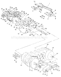 Track Assembly Diagram and Parts List for 536885910  Craftsman Snow Blower