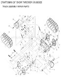 Part Location Diagram of 580763MA Craftsman Spacer
