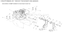 Engine Components Diagram and Parts List for 536885920  Craftsman Snow Blower