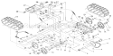Track Assembly Diagram and Parts List for 536885921  Craftsman Snow Blower