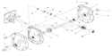 Gear Box Diagram and Parts List for 536885921  Craftsman Snow Blower