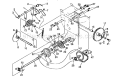 Drive Components Diagram and Parts List for 536886110  Craftsman Snow Blower