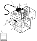 Electric Start Diagram and Parts List for 536886120  Craftsman Snow Blower