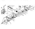 Gear Case Diagram and Parts List for 536886121  Craftsman Snow Blower
