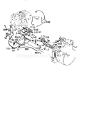 Frame Assembly Diagram and Parts List for 536886122  Craftsman Snow Blower