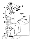 Discharge Chute Diagram and Parts List for 536886140  Craftsman Snow Blower