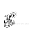 Decals Diagram and Parts List for 536886141  Craftsman Snow Blower