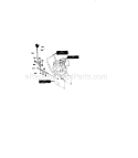 Shift Yoke Assembly Diagram and Parts List for 536886141  Craftsman Snow Blower