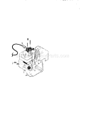 Electric Start Assembly Diagram and Parts List for 536886150  Craftsman Snow Blower
