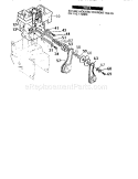 Engine Assembly Diagram and Parts List for 536886150  Craftsman Snow Blower