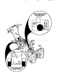 Decal Assembly Diagram and Parts List for 536886160  Craftsman Snow Blower