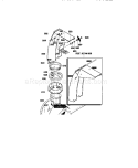 Chute Assembly Diagram and Parts List for 536886161  Craftsman Snow Blower