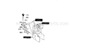 Shift Yoke Assembly Diagram and Parts List for 536886190  Craftsman Snow Blower