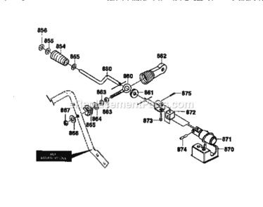 Page K Diagram and Parts List for 536886191  Craftsman Snow Blower