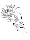 Handle Assembly Diagram and Parts List for 536886220  Craftsman Snow Blower