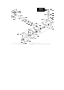 Part Location Diagram of 585546MA Murray SHAFT, WORM IMP INPUT