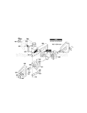 Auger Housing Assembly Diagram and Parts List for 536886260  Craftsman Snow Blower
