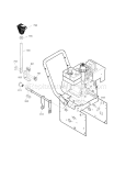 26" 9Hp Shift Yoke Diagram and Parts List for 536886261  Craftsman Snow Blower