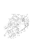 26" 9Hp Drive Diagram and Parts List for 536886261  Craftsman Snow Blower