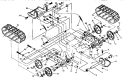 Track Assembly Diagram and Parts List for 536886280  Craftsman Snow Blower
