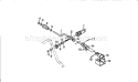 Chute Control Rod Diagram and Parts List for 536886281  Craftsman Snow Blower