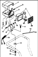 Headlight_Repair_Parts Diagram and Parts List for 536886330  Craftsman Snow Blower