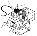 Electric_Starter_Repair_Parts Diagram and Parts List for 536886330  Craftsman Snow Blower
