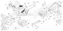 Auger Housing Diagram and Parts List for 536886531  Craftsman Snow Blower