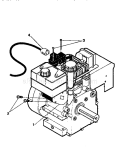 Starter Motor Diagram and Parts List for 536886621  Craftsman Snow Blower