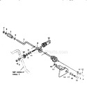 Chute Control Rod Diagram and Parts List for 536886621  Craftsman Snow Blower