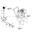 Shift Yoke Diagram and Parts List for 536886621  Craftsman Snow Blower