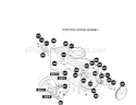 Auger And Housing Assembly Diagram and Parts List for 536886760  Craftsman Snow Blower