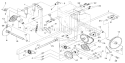 Drive Components Diagram and Parts List for 536886811  Craftsman Snow Blower