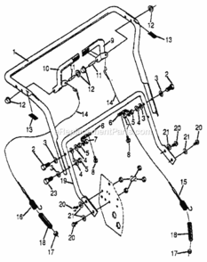 Part Location Diagram of 10570-830 Craftsman Handle