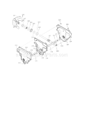 Gear Case Diagram and Parts List for 536887250  Craftsman Snow Blower