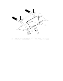 Panel & Decals Diagram and Parts List for 536887250  Craftsman Snow Blower