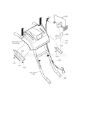 Headlight Diagram and Parts List for 536887751  Craftsman Snow Blower