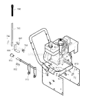 Page J Diagram and Parts List for 536887990  Craftsman Snow Blower