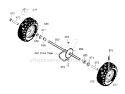 Page L Diagram and Parts List for 536887990  Craftsman Snow Blower