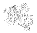 Page C Diagram and Parts List for 536887990  Craftsman Snow Blower
