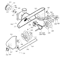 Page G Diagram and Parts List for 536887990  Craftsman Snow Blower