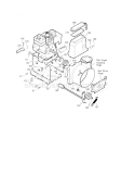 Frame Diagram and Parts List for 536887991  Craftsman Snow Blower