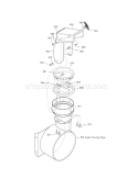 Discharge Chute Diagram and Parts List for 536887995  Craftsman Snow Blower