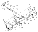Gear Case Diagram and Parts List for 536887996  Craftsman Snow Blower